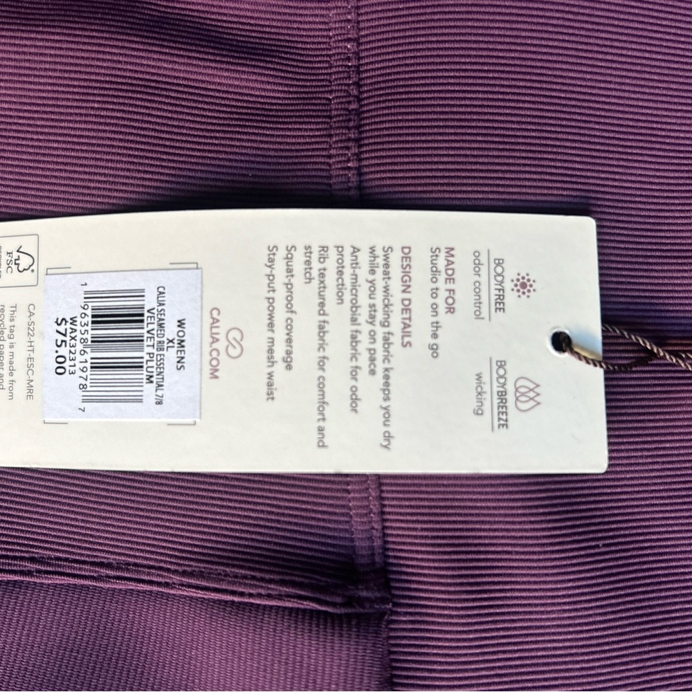 CALIA by Carrie Underwood Purple Leggings